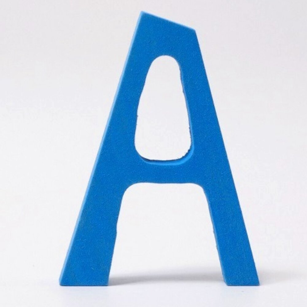 NWT Grimm's Wooden Toys Anthroposophical Letter A